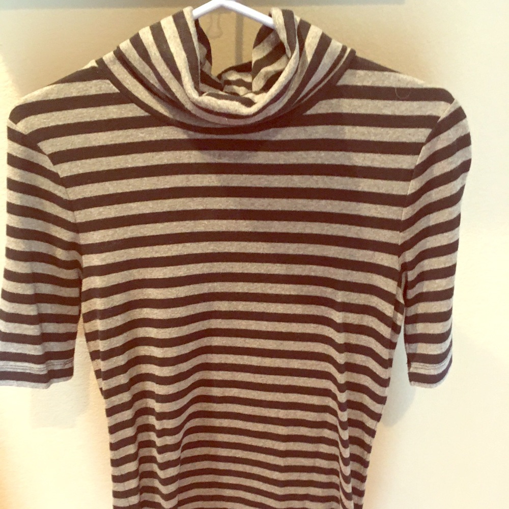 EUC, mock turtle neck.